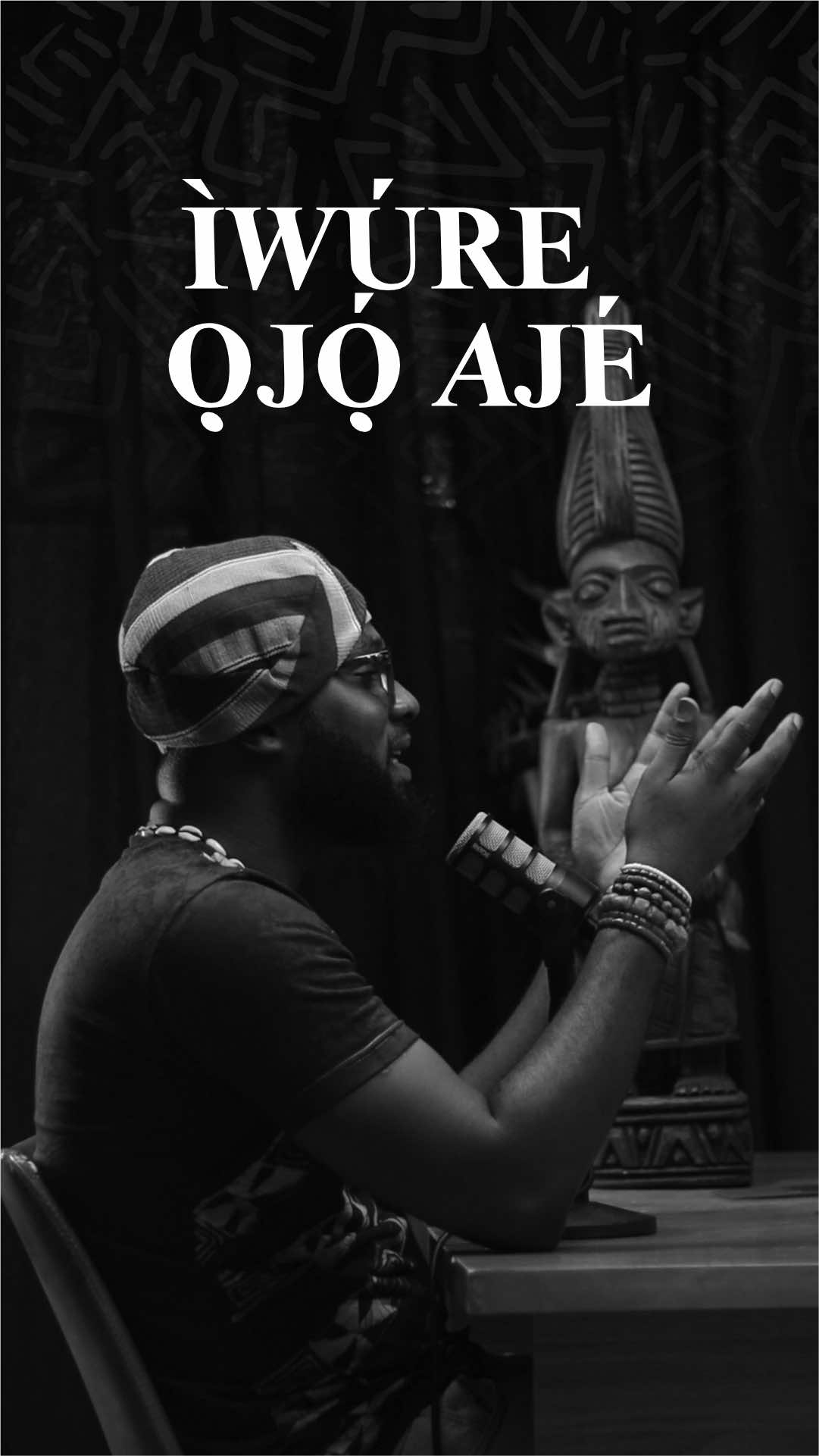 Ọjọ́ Ajé. The day set aside to honour commerce and prosperity. May the day favour us. Affirm ÀṢẸ! #waasere #yoruba #monday 