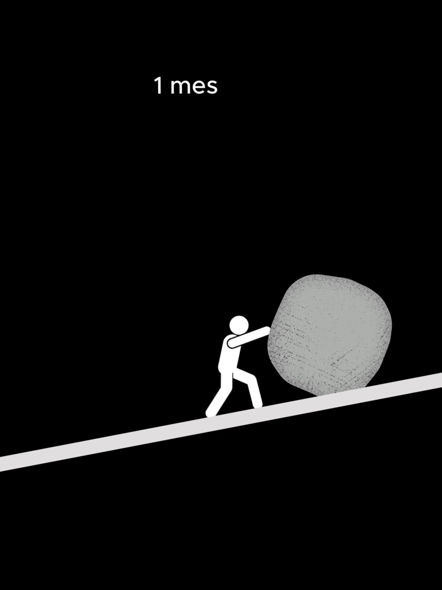 Al principio es difícil, luego fluye solo