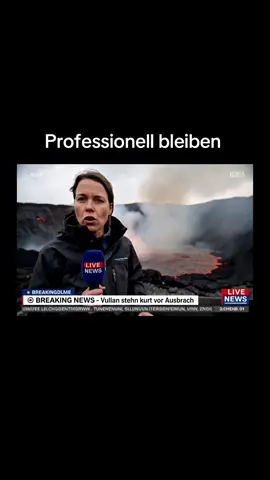 Live News am Vulkan #comedy #livenews #nachrichten #krater #ausbruch #lava 