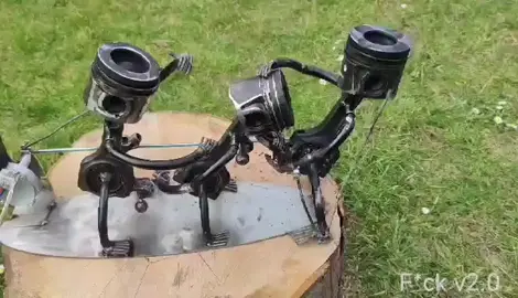 #funny  #metalart  #welding  #arte  #pistons  #funnyvideo  #weld  #metalporn  #metal  #madeinslovakia 