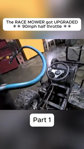 THE RACE MOWER got UPGRADED ＊＊ 90mph half throttle ＊＊#Tatcha #fyp #fish #foryourpage 