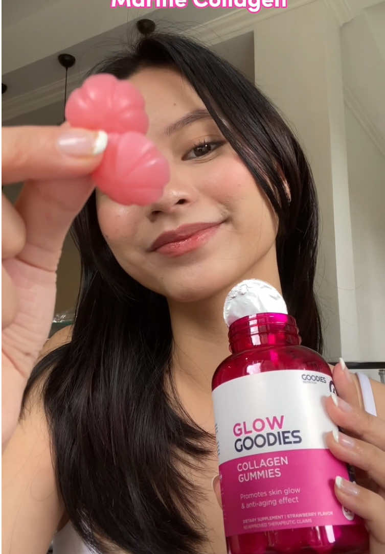 These taste so good, 2 a day is not enough 🥹  #fyp #goodiesnutrition #ph #gummies #collagen #glowing 