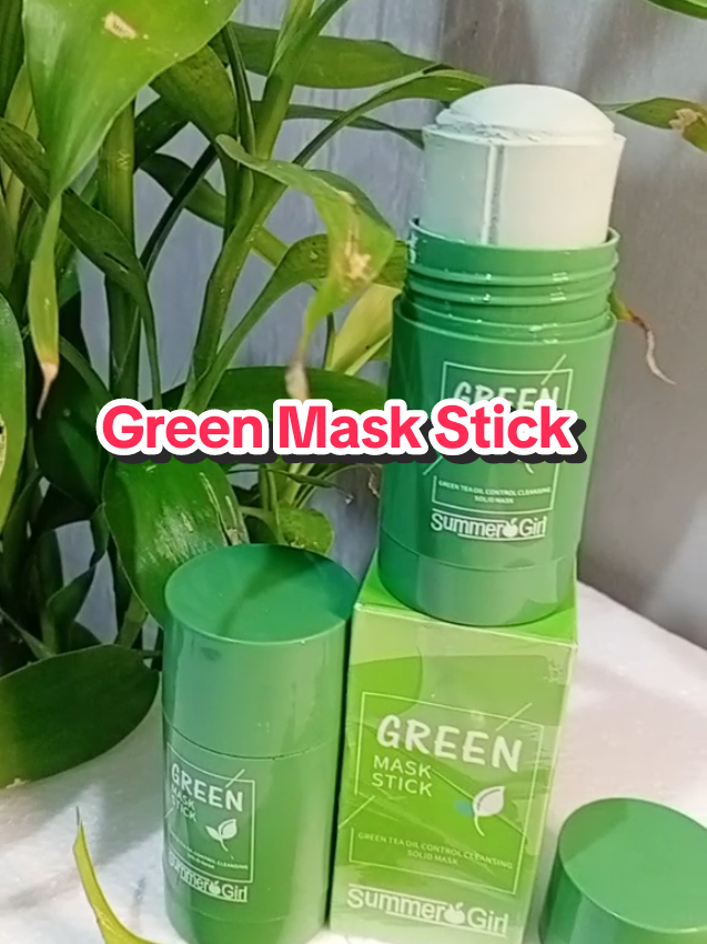Reduce oily Production and deep cleansing pores.. #green #greenmask #acne #pores #cleansing #greenmaskstick #fyp #fypシ #fypシ゚viral 