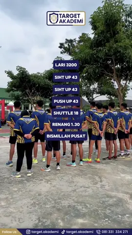 Pusat Bimbingan Belajar Casis TNI, Polri, & Kedinasan Target Akademi ☎️/📩 081-331-334-271 📍 Jl KH Wahid Hasyim, No 15A , Tulungagung  #jasmani #jasmanipolri #binafisik #fyp #fypシ #fypdongggggggg #fypreels #casis #polisi #polri #tni #kedinasan #bimbeltargetakademy #tulungagung #bimbel #pelatihan 