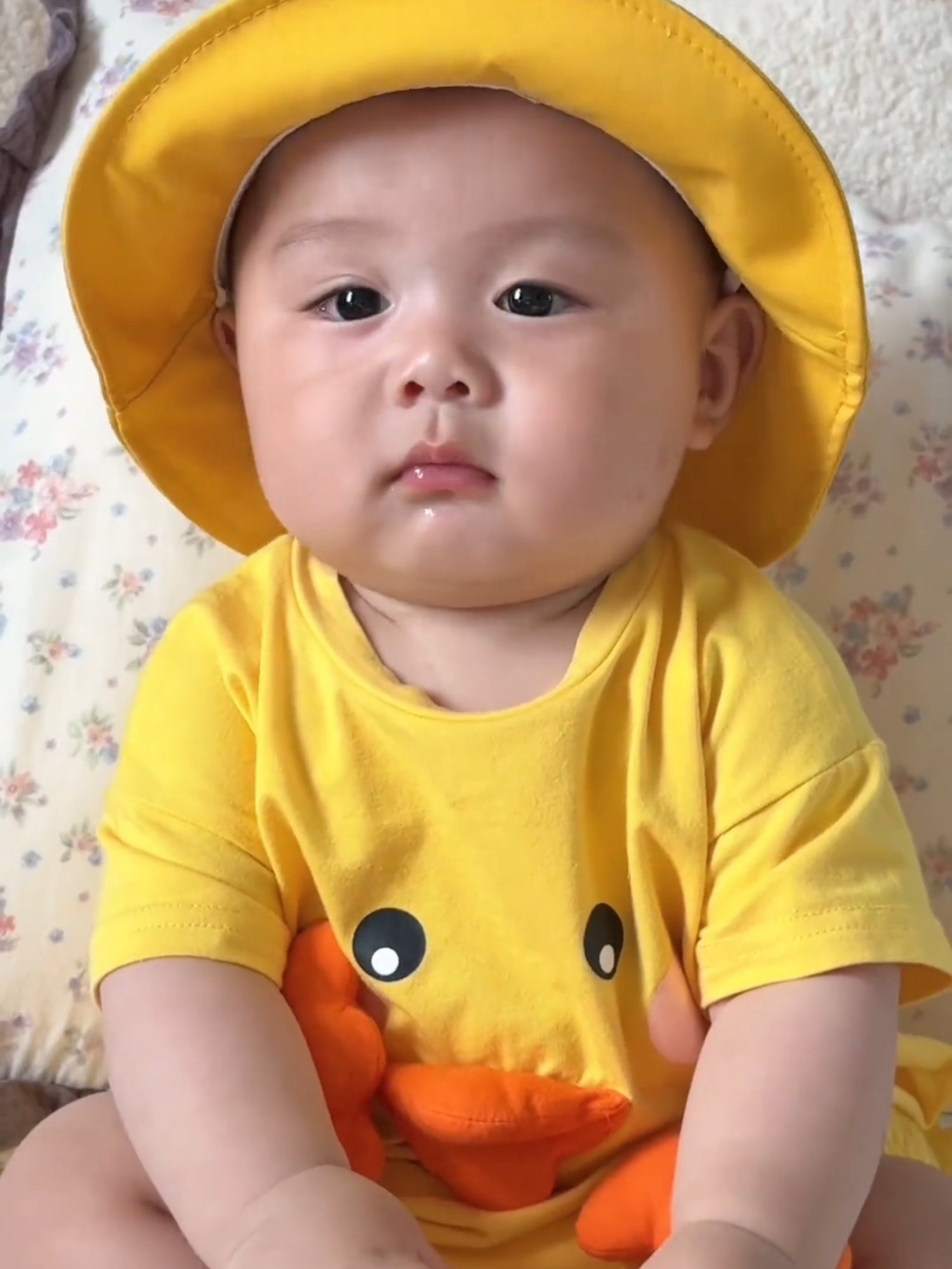 Duck baby is happy now #babylove #embe #embedangyeu #babytiktok #embevit #MomsofTikTok #bonkhongrang #viral