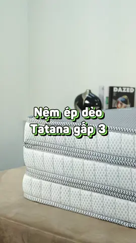 Nệm Ép Dẻo Gấp 3 TATANA – Gọn Nhẹ, Êm Ái, Tiện Lợi Cho Mọi Không Gian Nệm ép dẻo TATANA thiết kế gấp 3 thông minh, dễ dàng xếp gọn, di chuyển và cất giữ. Chất liệu foam ép dẻo đàn hồi vừa phải, không xẹp lún, nâng đỡ cơ thể hiệu quả và êm ái khi nằm. 🛏️ Gấp 3 tiện dụng – Dễ vệ sinh – Tiết kiệm không gian 🌿 Thoáng khí – Không gây hầm nóng – An toàn cho da 💰 Giá hợp lý – Lý tưởng cho phòng trọ, gia đình nhỏ #NemEpDeoTatana #NemGap3 #TatanaChinhHang #NemTienLoi #NemGiaRe #GiacNguEmAi #NemGonNhe #NoiThatPhongNgu 