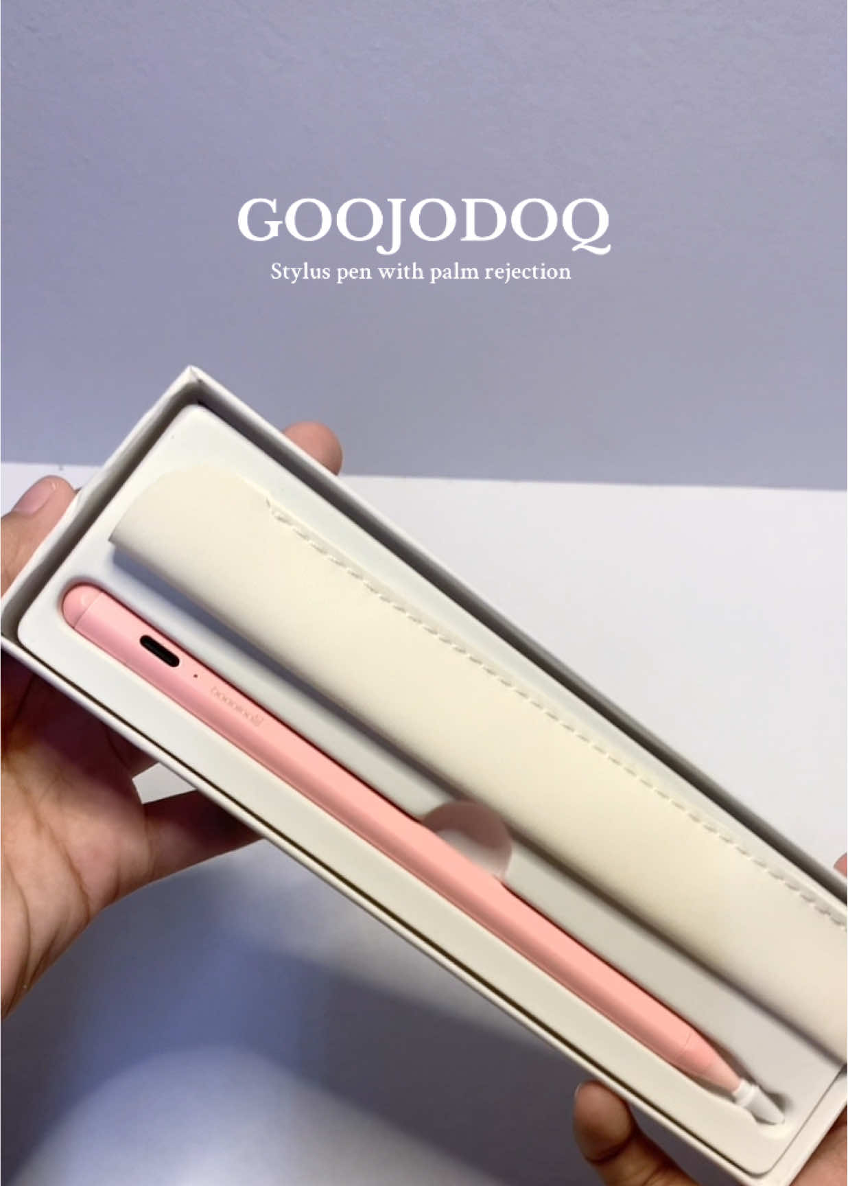Goojodoq stylus pen with palm rejection for ipad ✨💕 #styluspen #ipadpen #goojodoq #palmrejection #fyp   