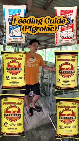 Feeding Guide. This video is not sponsored pero Pigrolac baka naman 😉 #Reels #Viral #Trending #ReelsViral #FacebookReels #TrendingReels #Explore #ForYou  #ReelsPH  #PigFarming #Baboy #AgriPH #PhilippineAgriculture #FarmLife #MagsasakangPinoy #LivestockPH #ReelsPH #pigrolac 