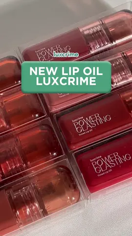 NEW Luxcrime Power Glasting Tinted Lip Oil 💄✨  #Luxcrime #RacunLuxcrime 