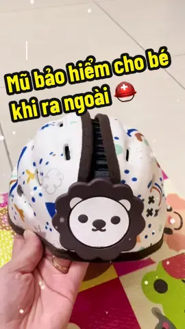 Mũ bảo hiểm bảo vệ bé yêu #mubaohiemchobe #mubaohiemchobetapdi #mubaohiemchobe1tuoi #cute #embedangyeu #embecute 