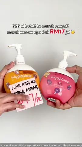 Soft skin? Activated. Glowy legs? Achieved. This body lotion duo is a must-have, fr 🌟💕Join our LIVE for unbeatable discounts and grab those exclusive vouchers! ✨#myskincare #skincareMalaysia #g2gmalaysia #gladtoglowmalaysia #skincareviral #paydaysale