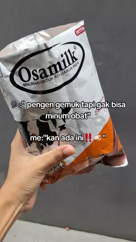 jadi andalan banget sih,mana rasanya kaya es krim😍😭#penggemukbadan #susupenggemuk #susuosamilk #coklat#sususapi #susububuk 