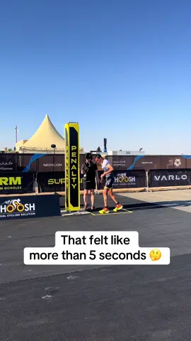 Missing the penalty box cost him way more than 5 seconds 😳 