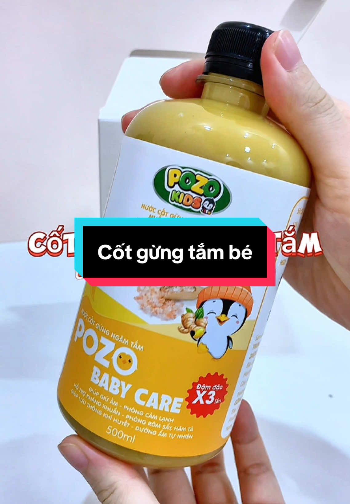 Con cứng cáp hơn rùi - Chuyên mục unbox review bắt đầu 😆 #coconvuithayba #landaulamme #lammenhantenh #tunhiencoembe #cotgungpozo #tambe #vesinh #ngamchan #cotgungtramkhuynhdiep 