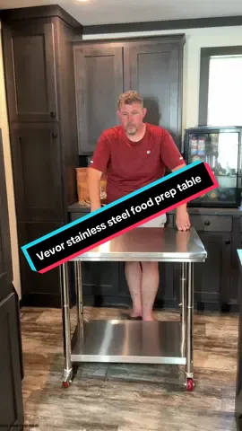 Commercial stainless steel prep table #stainlesssteelpreptable #commercialkitchenequipment #vevor #SuperBrandDay #tiktokmademebuyit #tiktokmarketplace #tiktokshop #tiktokshopcreatorpicks #dealsforyoudays 