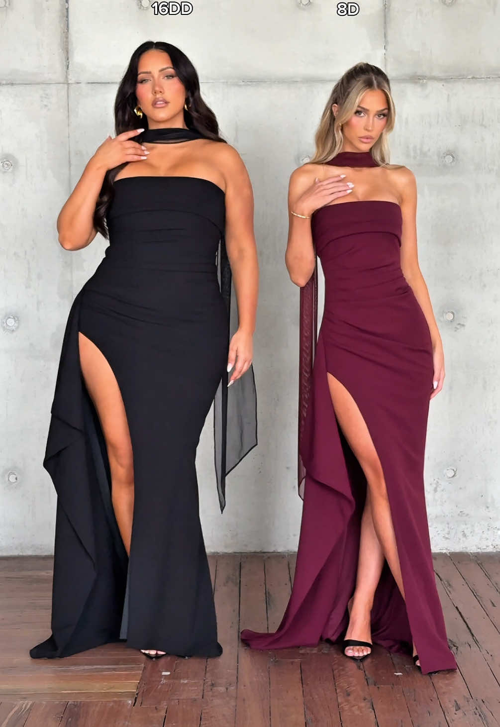 Black and Cherry styles to elevate your wardrobe 🖤 #babyboofashion #TikTokFashion #maxidress #formaldress #curvyfashion #petitefashion 