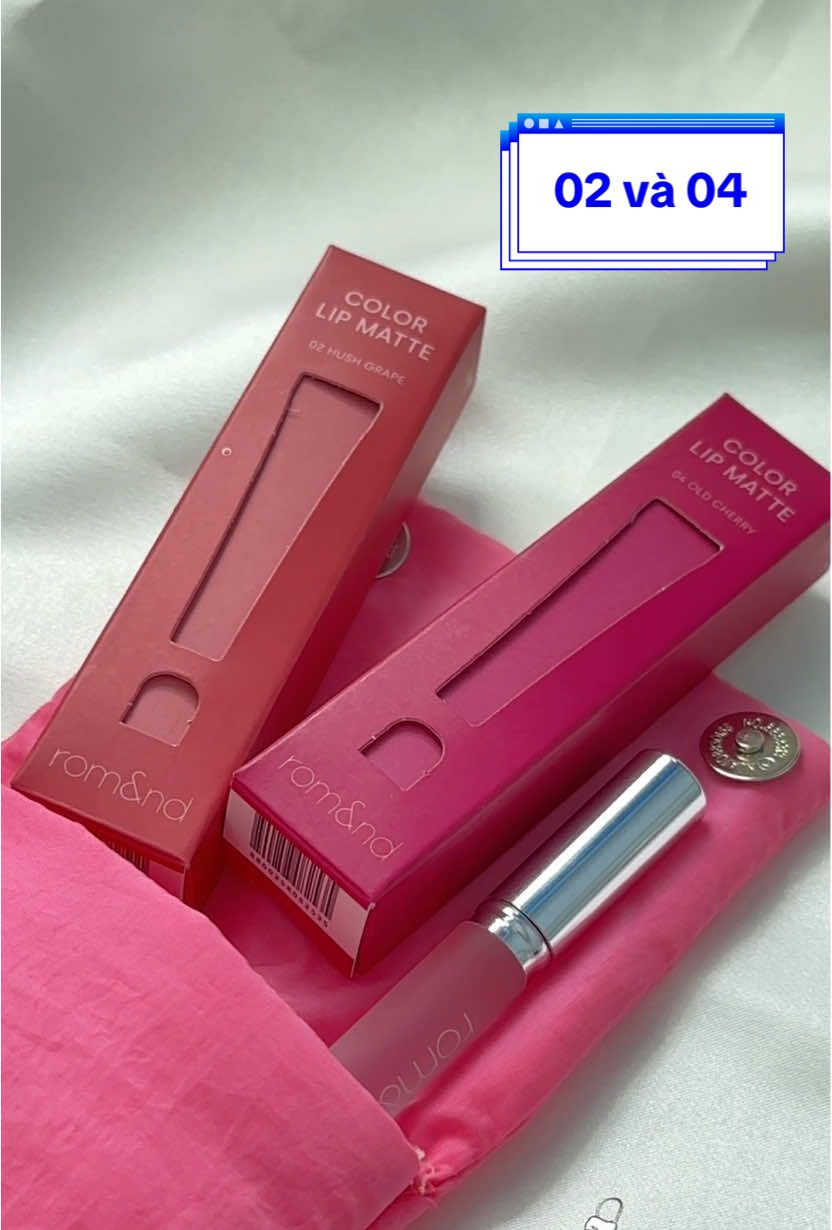 Son bùn dạng tuýp #Romand color lip matte 🥰