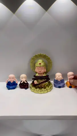 Combo Tượng Như Lai và 4 Chú Tiểu #HOMEDECOR #xuhuongtiktok #Xuhuong 