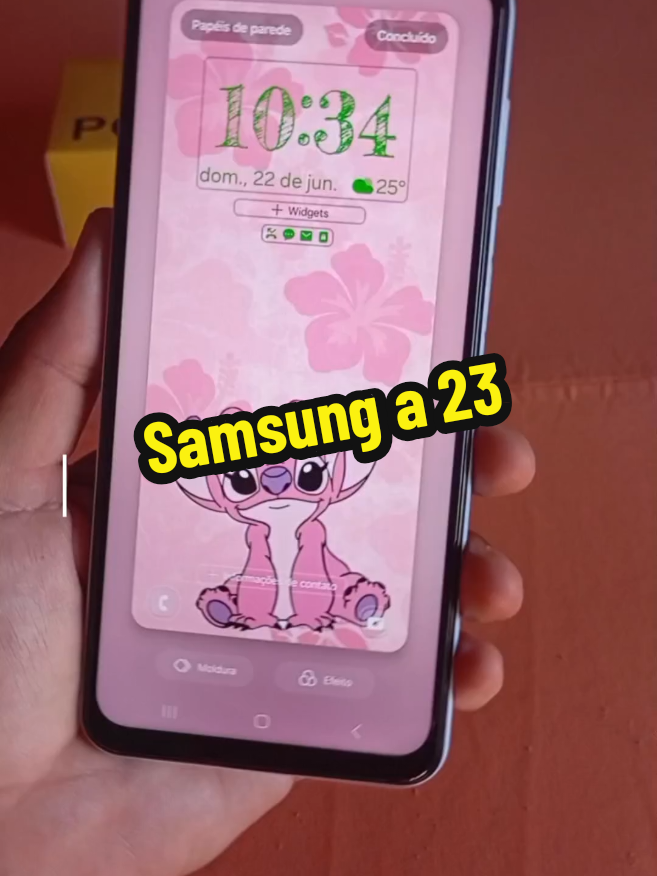 personalizando meu Samsung a23  #samsung #android #samsunga23 #a23 #galaxy #iphone #fyp 