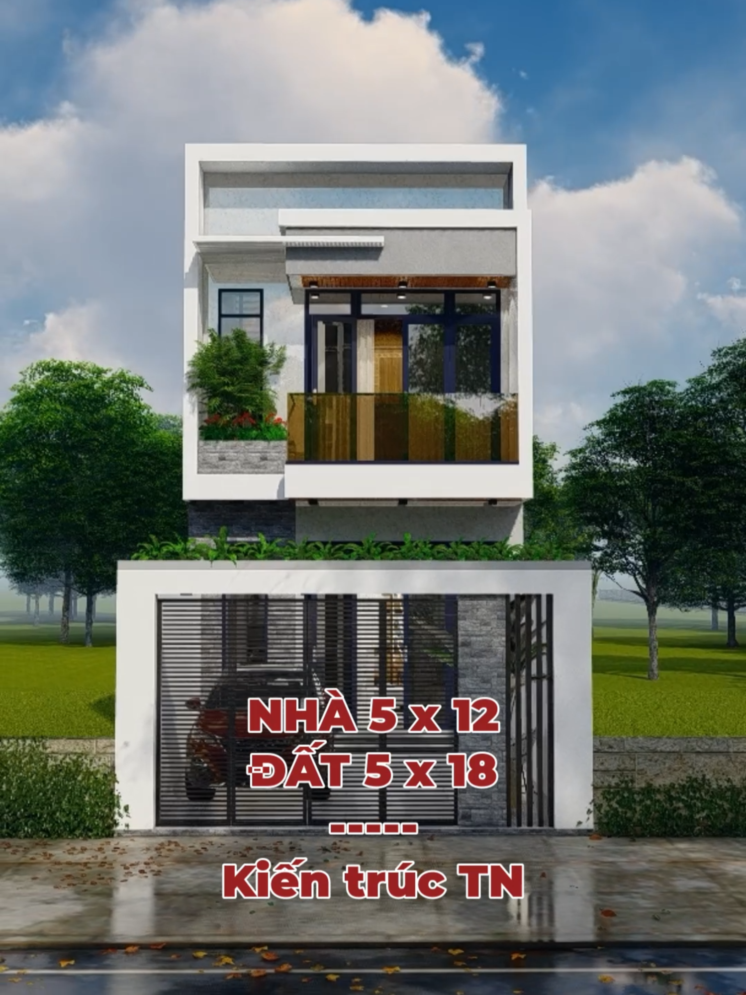 Nhà đẹp 2 tầng 5x12 - 3 phòng trên đất 5x18m - TNA140