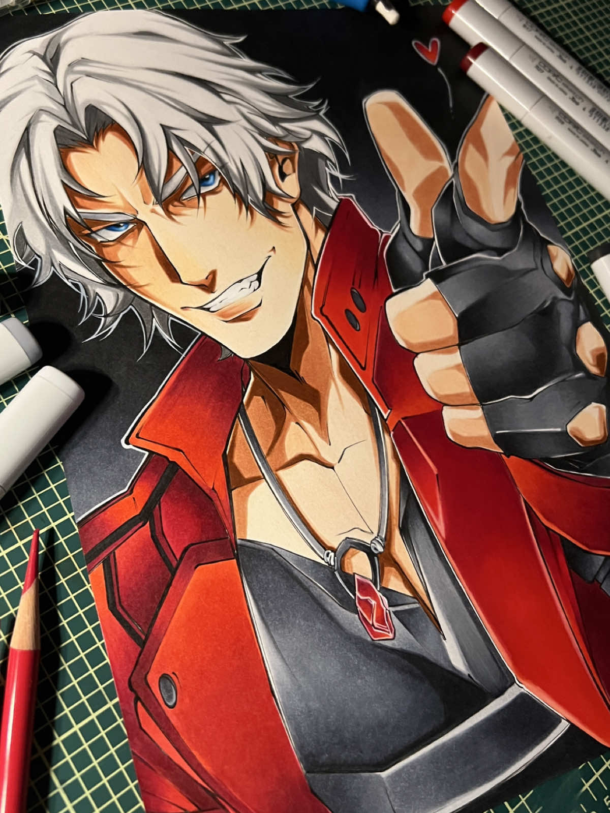 👹 Ahh Daddy … #manga #Anime #draw #artist #fyp #arte #devilmancrybaby #devil #dmc5 #devilmaycrydante #devilmaycry4 #dante #artetiktok #animefyp #fypart #comedyvideo #illustration #lineart #drawingprocess #drawings 
