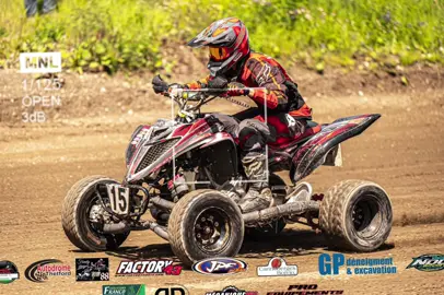 Belle fin de semaine à autodrome de thetford en flat track 💥🔥🔥