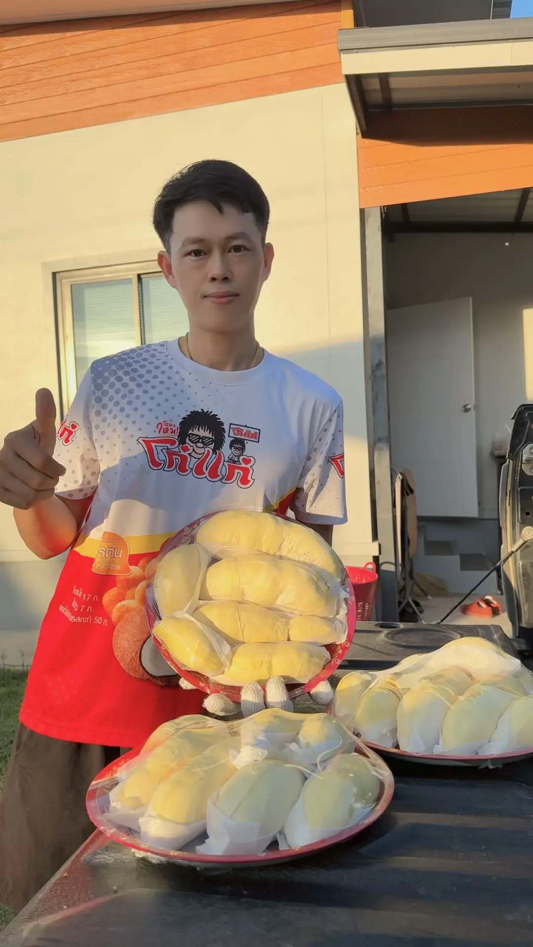 ขอบคุณ ออเดอร์เนื้อทุเรียน 3 กิโล ครับ 
