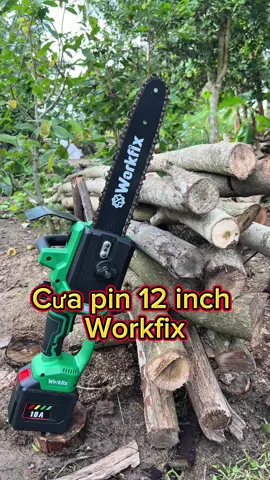 Cưa pin 12 inch workfix, không chổi than mạnh mẽ, tản nhiệt, bơm nhớt, tăng xích đều được tích hợp #maycuapin12inch  #maycuaxich12inch #maycuaxich12inchworkfix #maycuapinworkfix #workfix #xuhuong #viral #viralvideo 