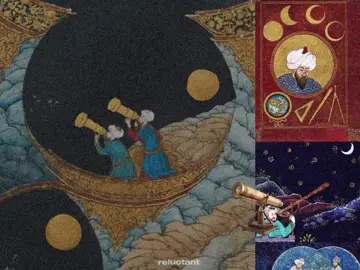 Long before clocks and calendars, Muslim scholars and nomads read the stars to tell time, track seasons, and navigate the desert. The night sky was their map, their calendar, and their clock. #typ #explorepage #islamicgoldenage #arabs #islam #stars #quran #fyp #viral #libya #viral #Astronomy #persia  #اكسبلور #عرب #اللهم_صل_وسلم_على_نبينا_محمد #السعودية #ليبيا