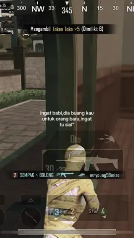 ingat babi,dia buang kau untuk orang baru,ingat tu sial”#pubgmobile #foreyou #fypage #fyp 
