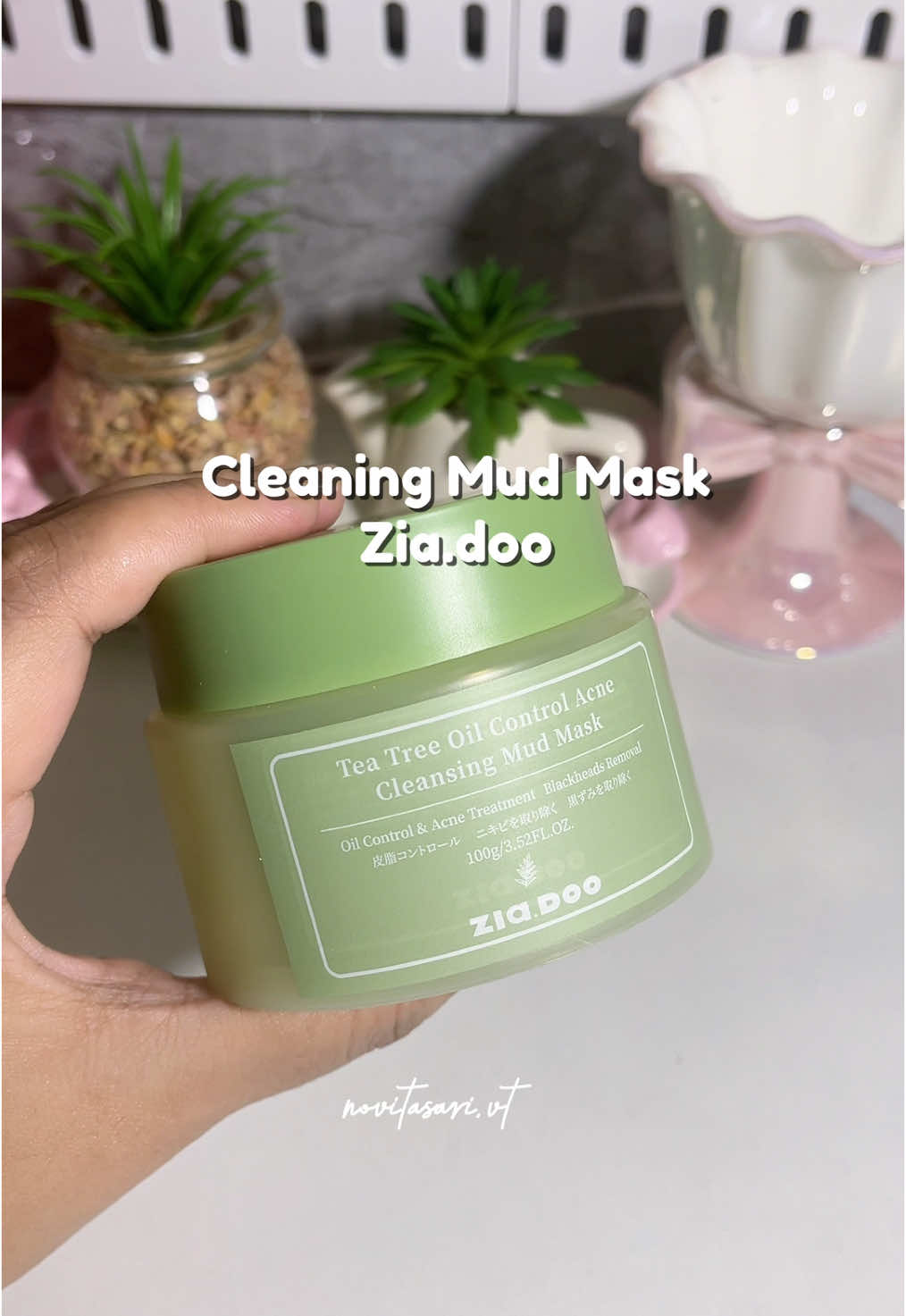 Zia.Doo mud mask nyaman dipakai gak bikin kulit ketarik #ziadoo #mudmask #maskerviral #satukontentiaphari 