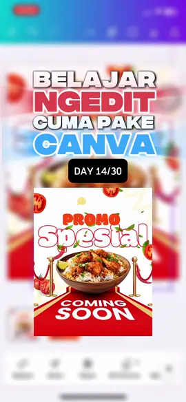 Bagian 14 | Cara bikin text menjadi miring perspektif dengan aplikasi reshape cuma pake canva✅✨, jangan lupa follow dan save video ini biar makin jago ngedit ya‼️🔥 #canva #canvadesign #canvatipsandtricks 