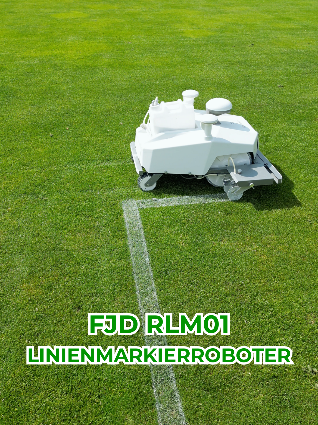 NEU: RLM01 – Vollautonomer Linienmarkierroboter für Sportplätze ⚽️ Präzise. Zuverlässig. Zeitsparend. ✅ Entwickelt für Sportanlagen – von Fußball bis Mehrzweckfeld ✅ RTK-Technologie für zentimetergenaue Linienführung ✅ Smarte Objekterkennung + stabile Stoßstange für sicheres Navigieren ✅ Effizient: ca. 6 Liter gemischte Farbe pro Spielfeld ✅ Vollautonomer Betrieb – kein Nachjustieren, kein manuelles Nachzeichnen Interesse geweckt? Schreib uns oder kommentiere – wir zeigen dir den RLM01 bei einer LIVE Demo! ✌🏻 #RLM01 #Linienmarkierer #Sportplatzpflege #AutonomerRoboter #RTKTechnologie #Linienroboter #Platzmarkierung #Sporttech #Vollautomatisch #Präzisionsarbeit