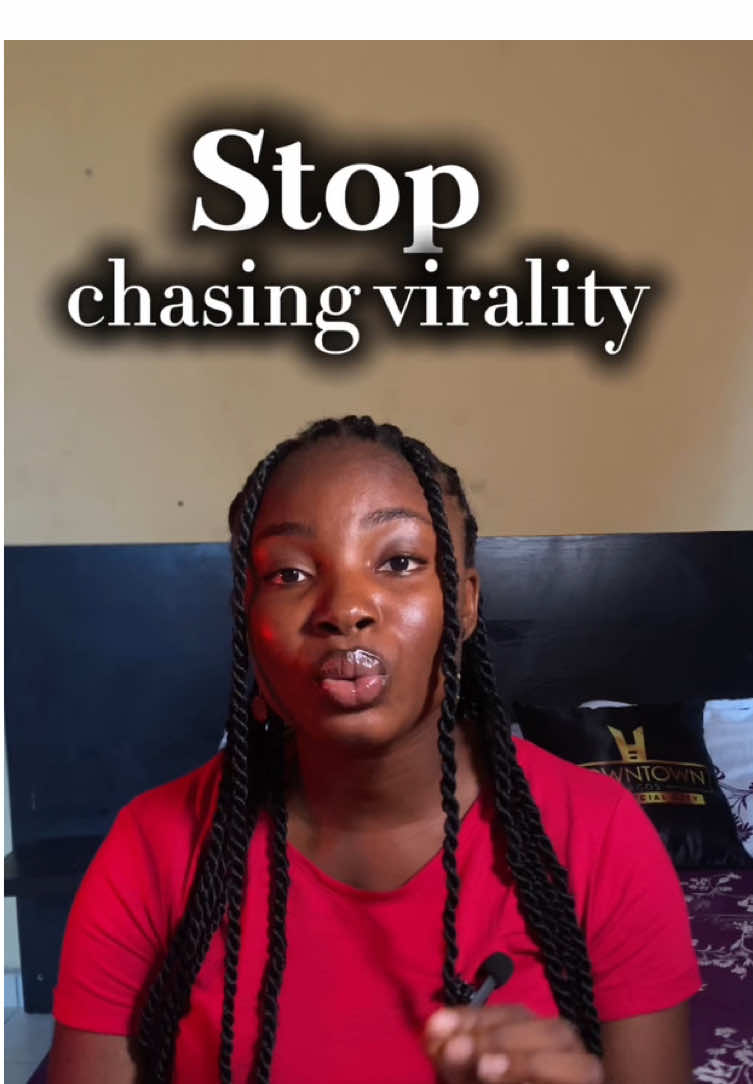 Stop chasing virality, do this instead. #creatorsearchinsights #contentcreator #contenttips 