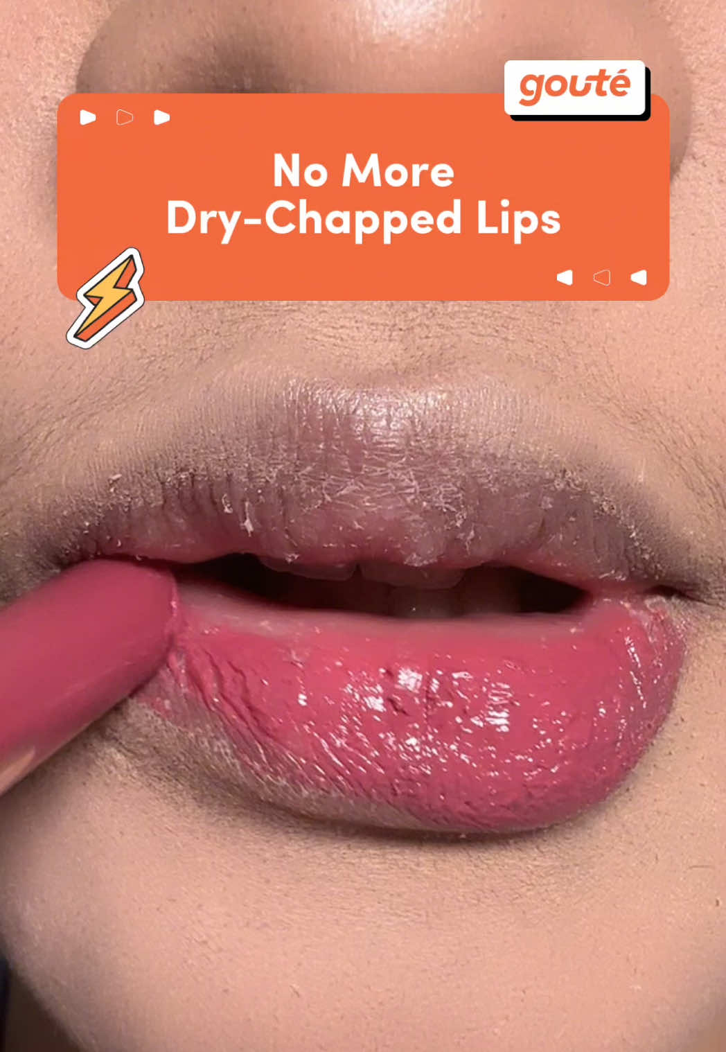 Ini under 40k.. udah Goumin bawa terus kemana mana, dipake nya tuh beneran sesering itu, udah tinggal sat set cantik! #GouBeyondBeauty #GouWithIt #makeup #tintedlipbalm #liptint #bibirkering #twotone 