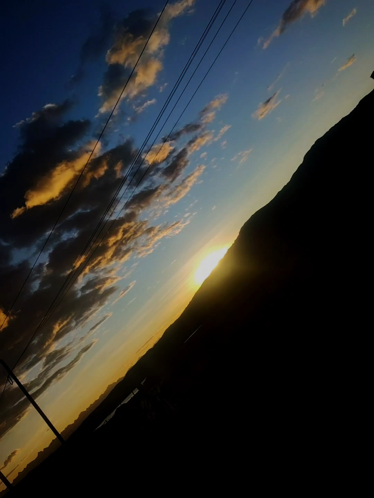 Lo más hermoso que veras hoy 🌄 #atardeceres🌅  #cerrodepasco♥️✨🌏  #paratii 