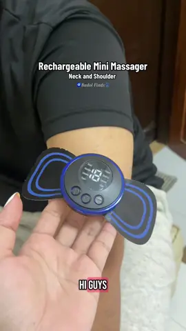 Rechargeable Mini Massager ( Neck and Shoulder ) #miniportablemassager #portablemassager #portablemassage #neckmassager #viralvideo #trending #fypシ゚viral 