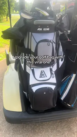 The BEST golf bag EVER!!! Soundless golf bag by @AskEchoGolf for the WIN!!! #creatorsearchinsights #fyp #viral #thealexischance #couplesoftiktok #tiktokshop #tiktokshopcreatorpicks #dealsforyoudays #viralproducts #golf #bag #golftiktok #trending 