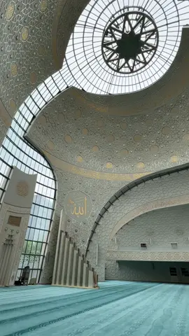 allahumma barik such a beautiful masjid #islam #muslim #alhamdulillah #masjid #colognemosque #fyp #explore 