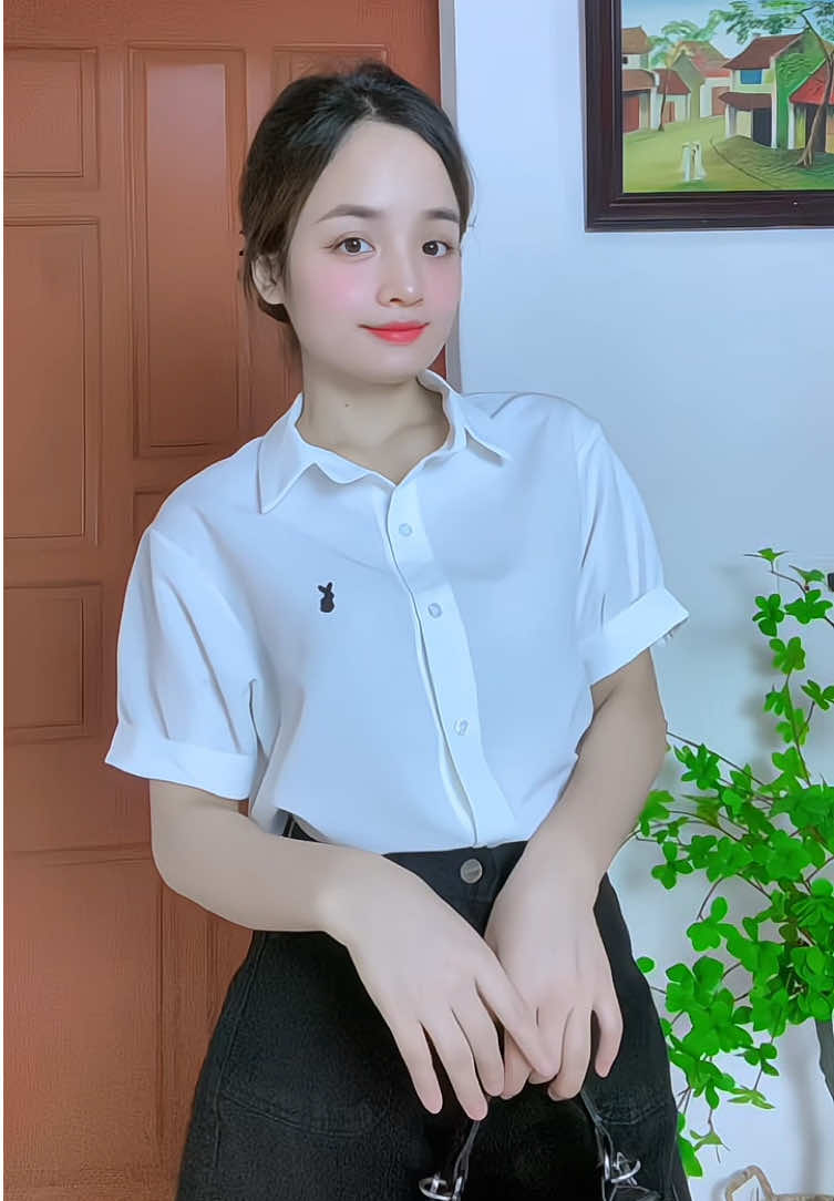 Sơ mi xinh cho HSSV, vp công sở đồ nè #viral #sominu #aosominu #aosominucoctay #aosominungantay #somicongso 