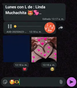 Lunes con L de : Linda Muchchita 😍💞. #estadosparawhatsapp #lindamuchachita #comparte #paratii #fue #tendencia #tiktokviral #audios #pop #dedicar #amor #linda #😍 #💞 #hermosa #compartidos #teamo #linda #audios #lunesdetiktok #lunes 