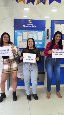 Leia a legenda abaixo...👇🏾 Quina De São João esta chegando com Tudo!  Entramos na última Semana para o grande dia!  E aqui na Loterias Show de Bola vc Participa de Bolões oficiais Caixa de Qualquer Lugar do Brasil pelo Whatsapp.  Acesse o link na bio ou comente 