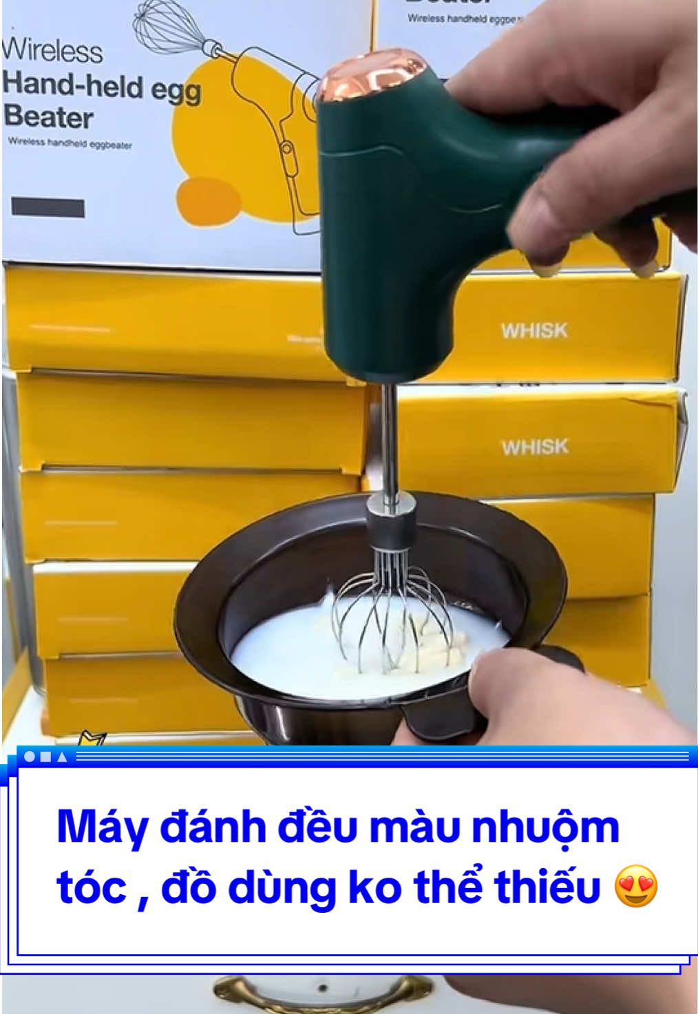 Máy đánh đều màu nhuộm tóc #kỷniệmxưa #hairanhtuan #nhuộmtóc #màunhuộm #hairstylist #xuhuong 