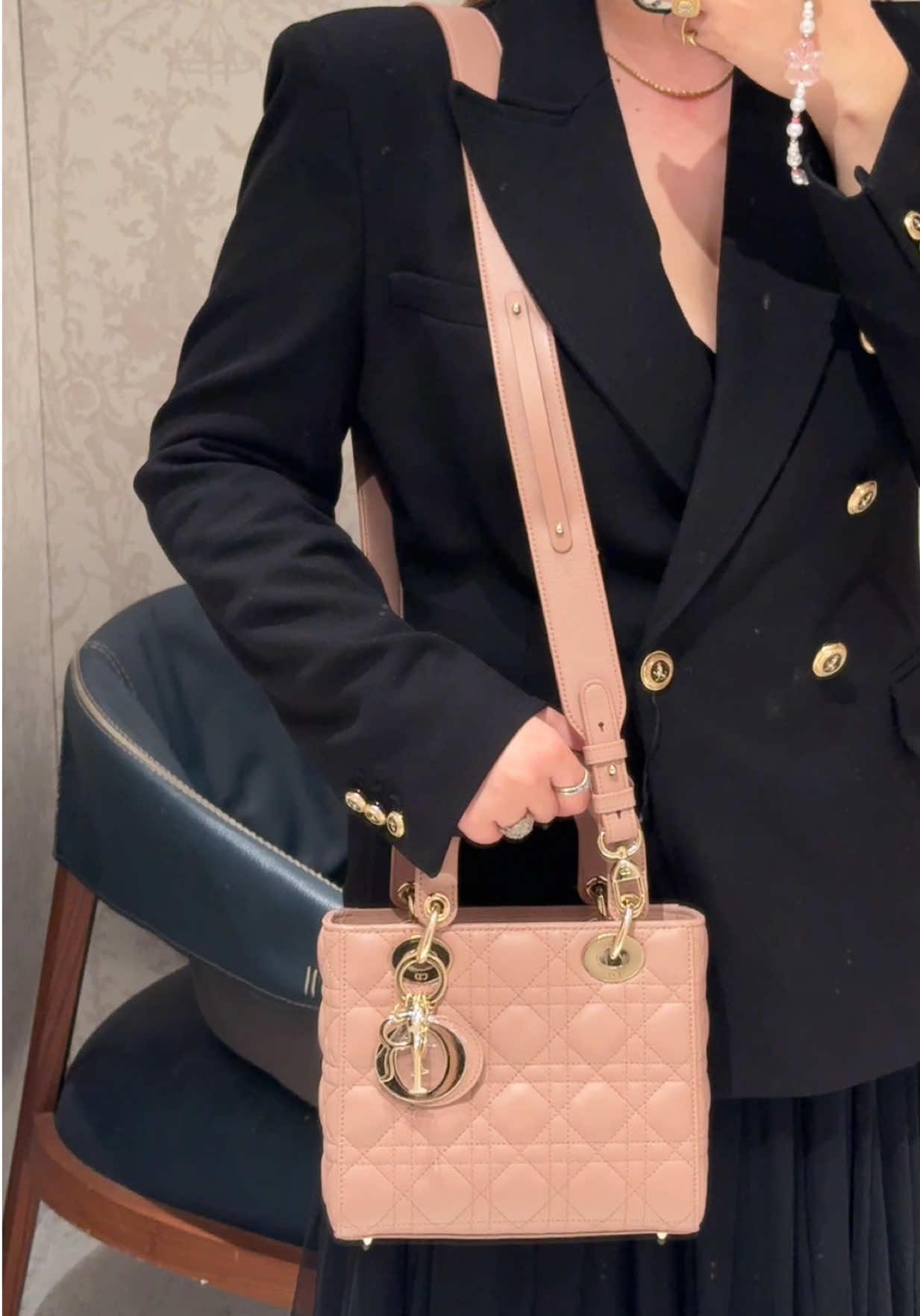 Pretty, pink, and seriously iconic. 💕 The Lady Dior Small in blush is the kind of bag that turns heads and starts conversations. With its soft lambskin, signature Cannage stitching, and those charming little Dior letters, it’s elegance wrapped in the sweetest shade of pink. Carry it by hand, sling it crossbody, or just set it down and let it steal the spotlight—it’s a mini masterpiece with major main character energy. #LadyDior #BlushCrush #SmallBagBigMood 💬 Secure this stunning piece today with our hassle-free layaway plans—up to 6 months to pay!💫   📲 Ready to shop? Send us a DM, Viber, or WhatsApp at 0921-773-0042 for a seamless shopping experience! FB: @wish.want.own ☑️ IG: @wish.want.own_official ☑️  #LadyDior #DiorBag #SmallLadyDior #LuxuryBag #DesignerHandbag #DiorStyle #FashionTok #LuxuryLifestyle #StyleInspo #BagLover #HandbagAddict #SoftLife #TrendAlert #OOTD #FYP #ForYouPage #TikTokFashion #LuxuryUnboxing #MustHaveBag #EffortlessChic