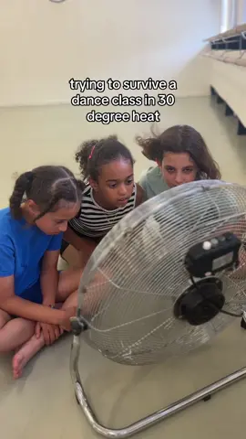 It’s too darn hot! #dance #danceclass #heatwave 