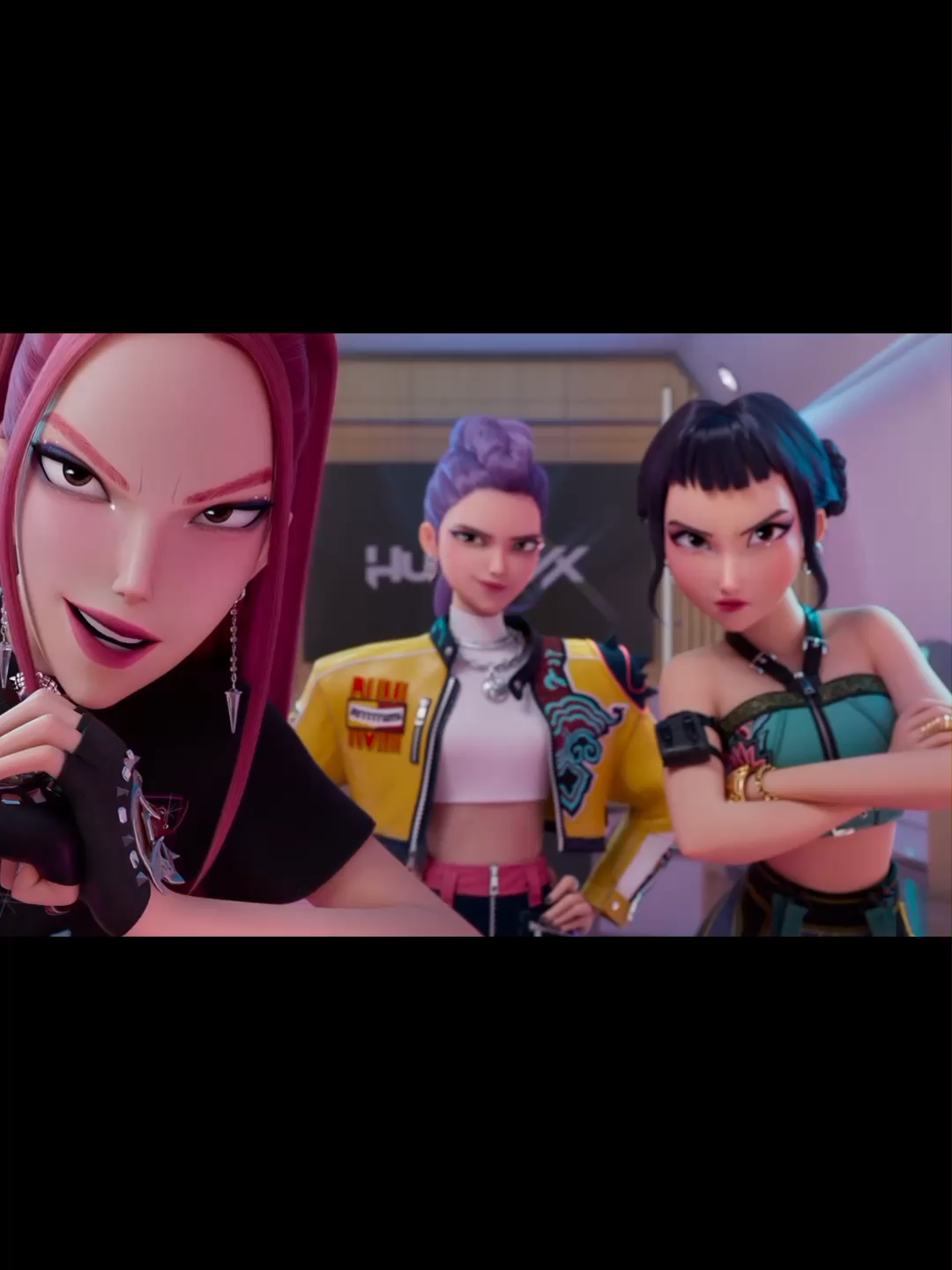 How it's done - huntrix name:kpop demon hunters  #hunters #korean #kpop #yumi #zoey #mira #netflix