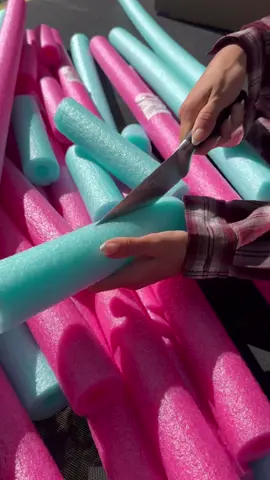 I love this hack! #poolnoodle #trampoline #Summer #MomsofTikTok #LifeHack 