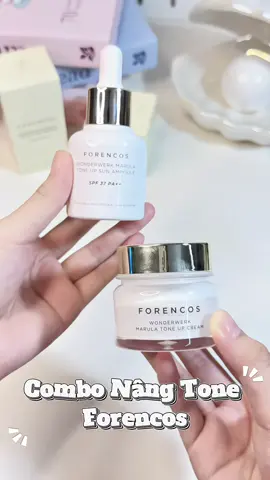 Sáng nào tui cũng chỉ cần mỗi hai em này với miếng son thui là da đã đều màu có sức sống hơn hẳn 🤭 #kemduongam #duongtrangdamat #SelfCare #goclamdep #forencos @Forencos Official Store 