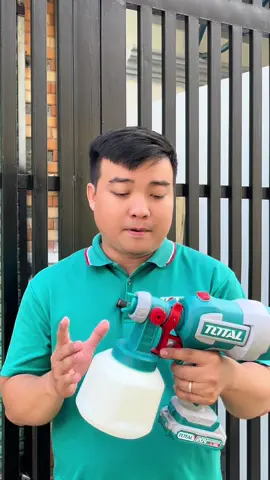 Máy phun sơn #total                               #mayphunsoncamtay #mayphunson #mayphunsondungpin 