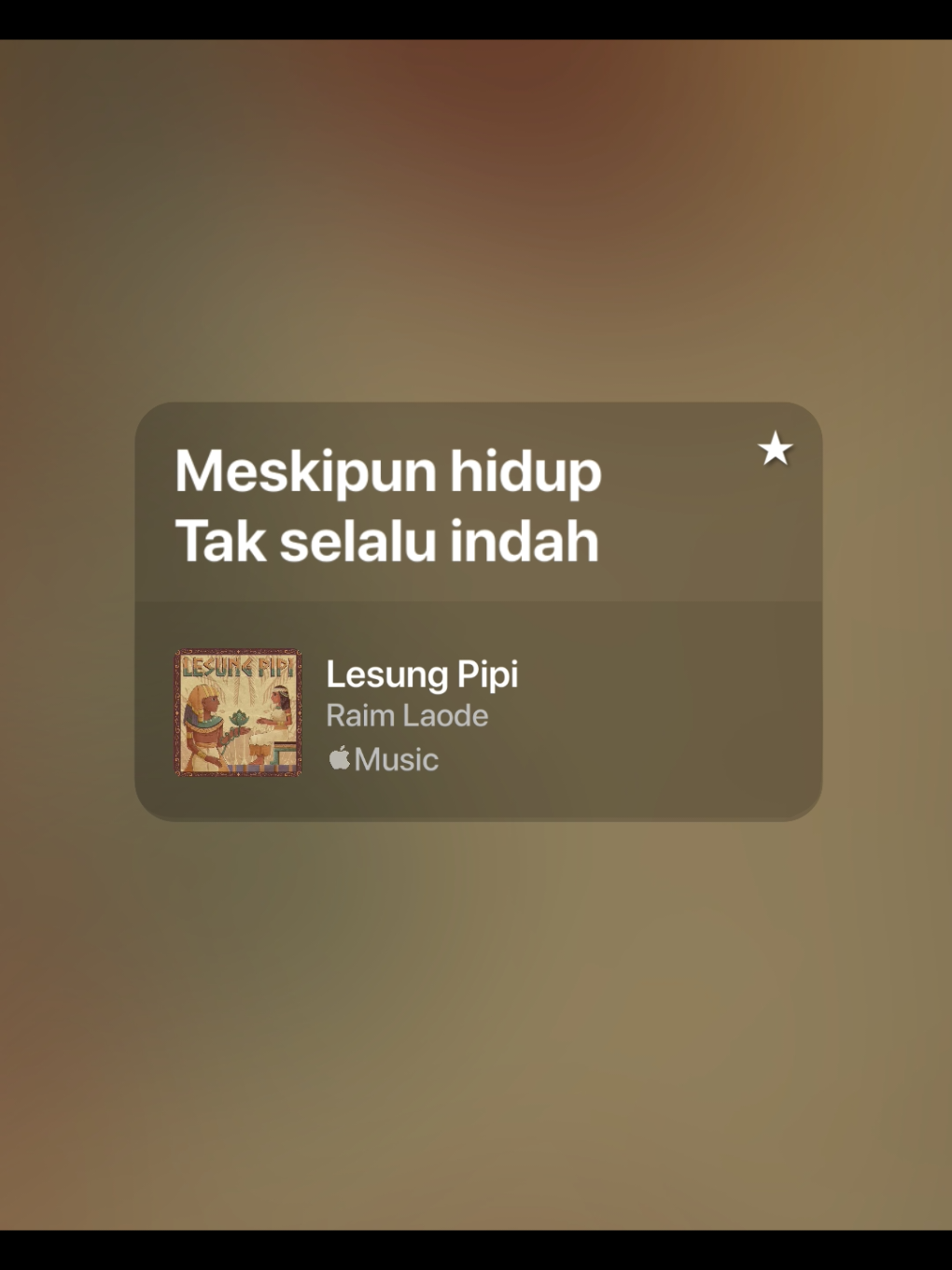 meskipun hidup tak selalu indah.. #lesungpipi #raimlaode #lyrics #liriklagu #spotify #spotifylyrics #songlyrics #songviral #foryou #fyp 